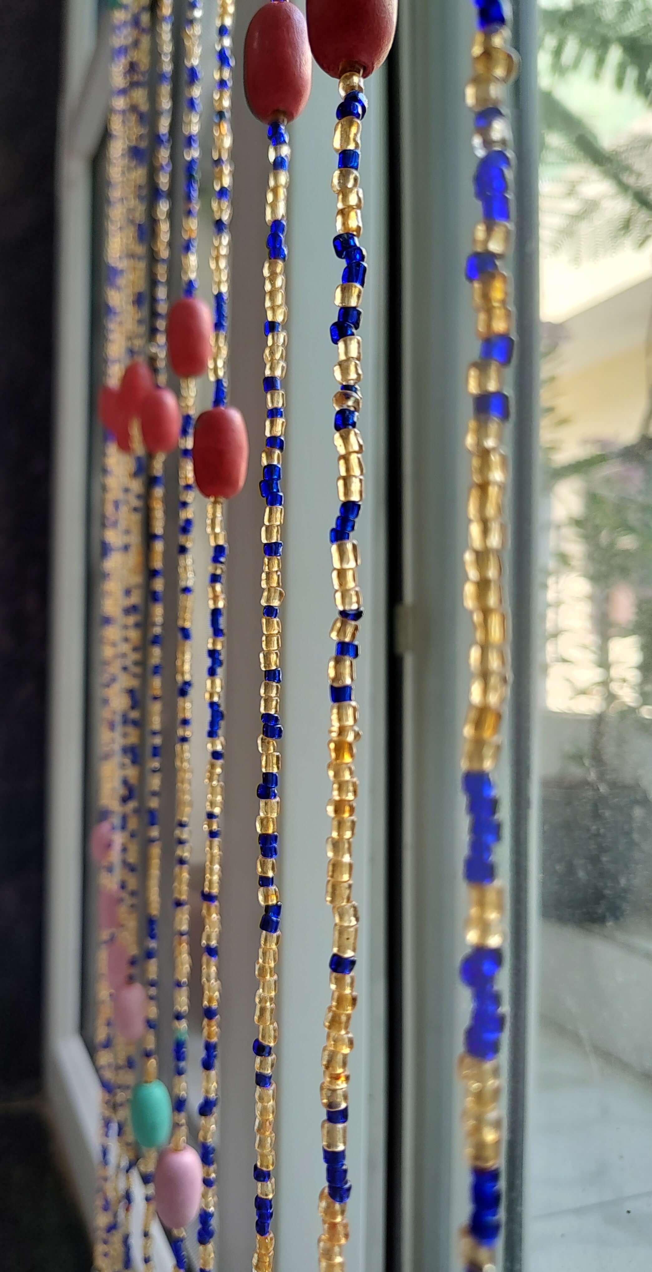 Elevate your space with our Bohemian Glass Beaded Curtain, perfect for adding color and style to any room. Shop now!